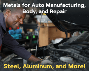 Shop Metals for auto manufacturing today!