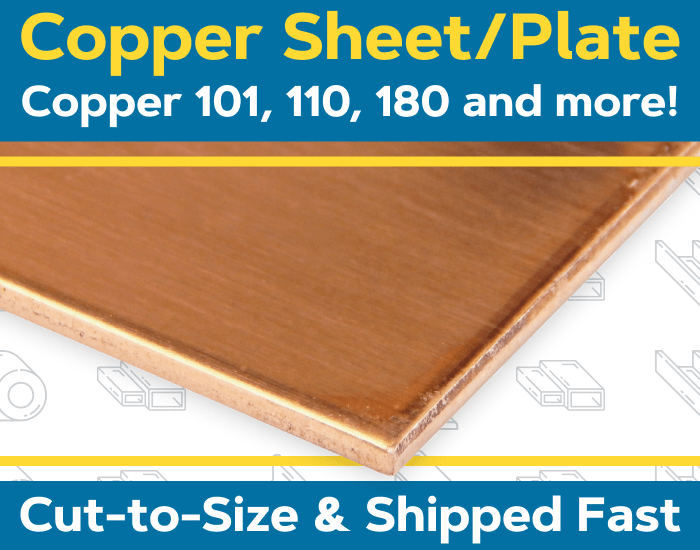 Shop our huge election of copper sheet and plate!