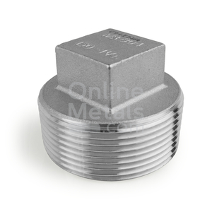 stainless 304 square plug 150