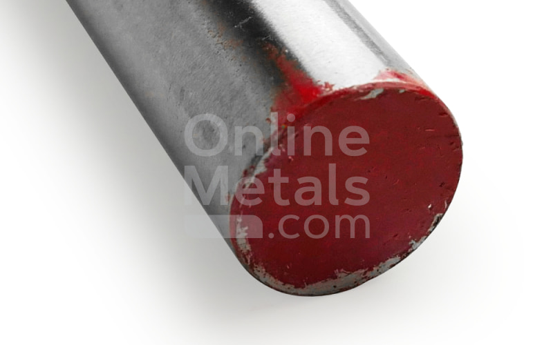 Piece of round bar tool steel