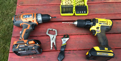 Tools need for putting the weathered steel planter together